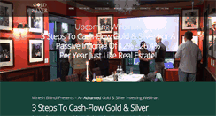 Desktop Screenshot of goldandsilverforlife.com